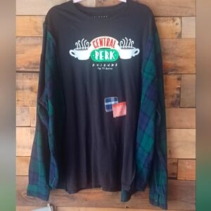 Upcycled Central Perk Shirt: